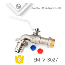 EM-V-B027 Brass Bibcock with Hose Adaptor